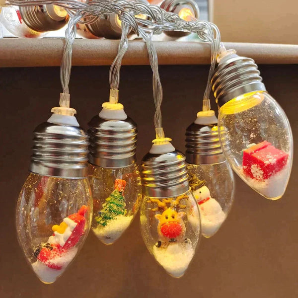 🎁🎄Frühweihnachtsverkauf 50 % Rabatt🎅 Weihnachts-Vintage-Dekor-Lichterketten für Weihnachten🎄